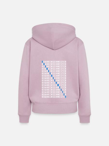 Krankenschwester - Frauen Premium Bio Zip Hoodie - Altrosa