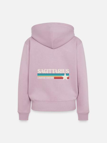 Sternzeichen Schütze - Frauen Premium Bio Zip Hoodie - Altrosa
