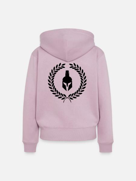 spartaner - Frauen Premium Bio Zip Hoodie - Altrosa