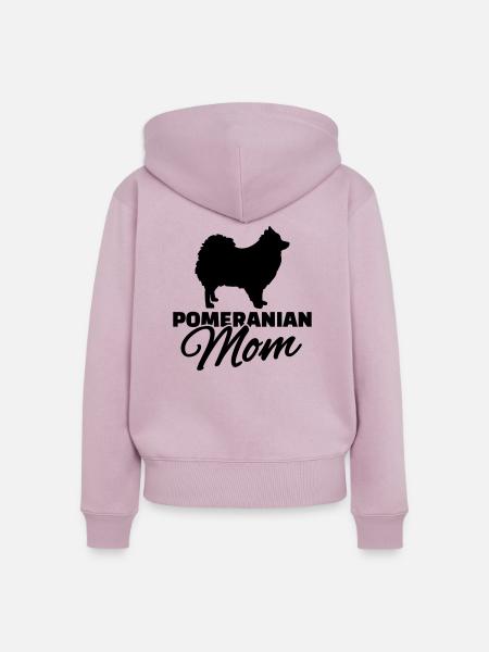Spitz - Frauen Premium Bio Zip Hoodie - Altrosa