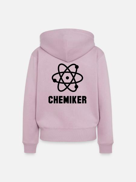 chemiker - Frauen Premium Bio Zip Hoodie - Altrosa