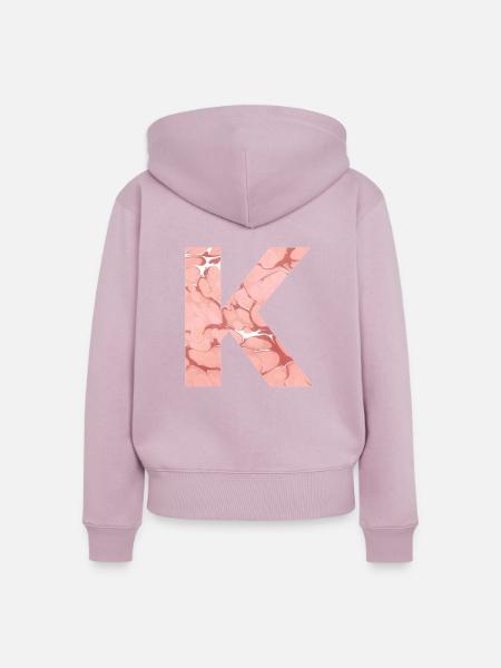k 225 - Frauen Premium Bio Zip Hoodie - Altrosa
