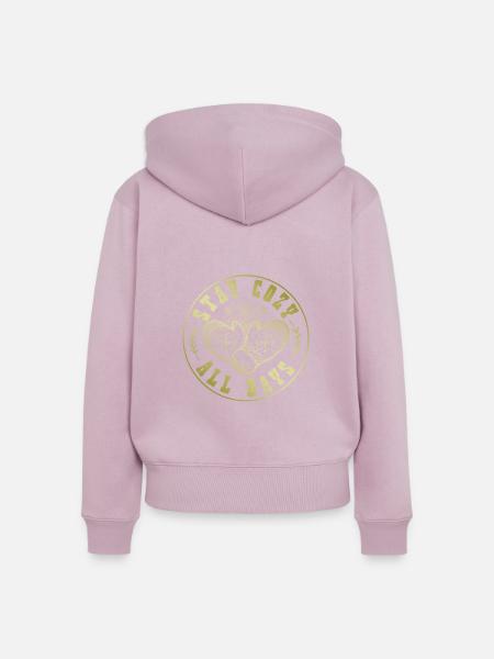 Winter Spruch Cold - Frauen Premium Bio Zip Hoodie - Altrosa