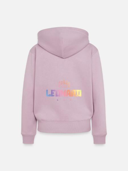 Leonard - Frauen Premium Bio Zip Hoodie - Altrosa