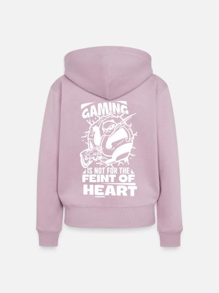 Gaming - Frauen Premium Bio Zip Hoodie - Altrosa