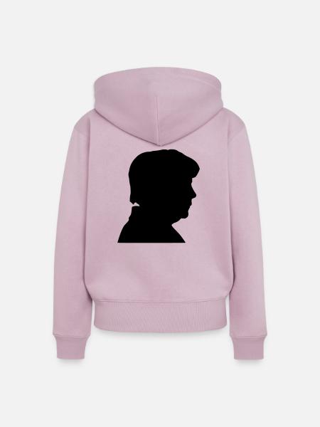 angie - Frauen Premium Bio Zip Hoodie - Altrosa