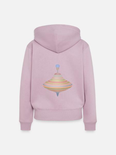 Jupiter - Frauen Premium Bio Zip Hoodie - Altrosa