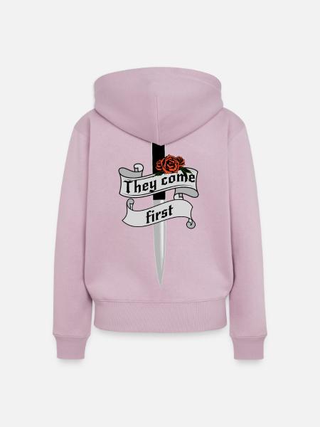 Vampire Academy - Frauen Premium Bio Zip Hoodie - Altrosa