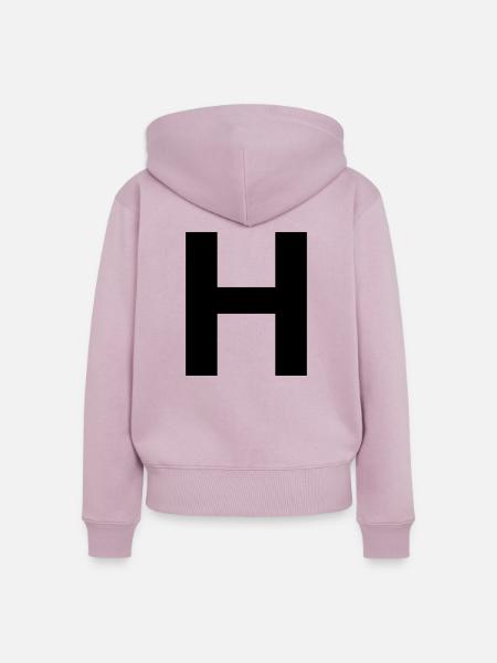 Kapital H - Frauen Premium Bio Zip Hoodie - Altrosa