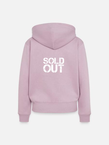 sold out - Frauen Premium Bio Zip Hoodie - Altrosa