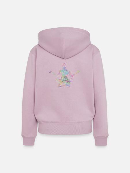 Psychedelic Meditation - Frauen Premium Bio Zip Hoodie - Altrosa