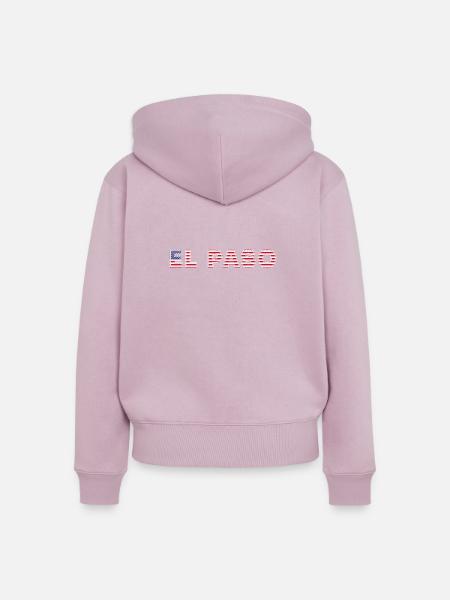 El Paso - Frauen Premium Bio Zip Hoodie - Altrosa