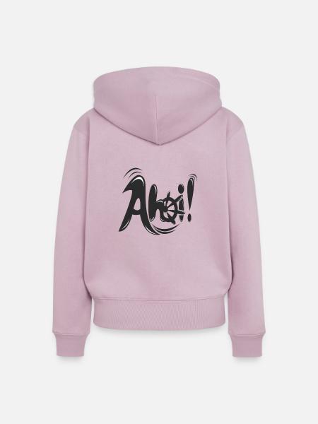 Stylisches Ahoi! - Frauen Premium Bio Zip Hoodie - Altrosa