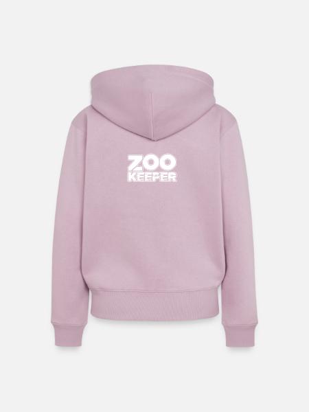 Tierpfleger - Frauen Premium Bio Zip Hoodie - Altrosa
