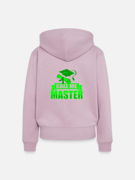 Universität - Frauen Premium Bio Zip Hoodie - Altrosa