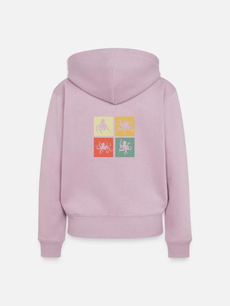 Tintenfische - Frauen Premium Bio Zip Hoodie - Altrosa