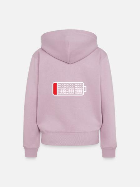 Mood - Frauen Premium Bio Zip Hoodie - Altrosa