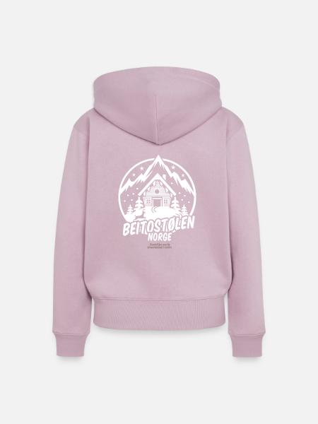 Beitostølen Norge - Frauen Premium Bio Zip Hoodie - Altrosa