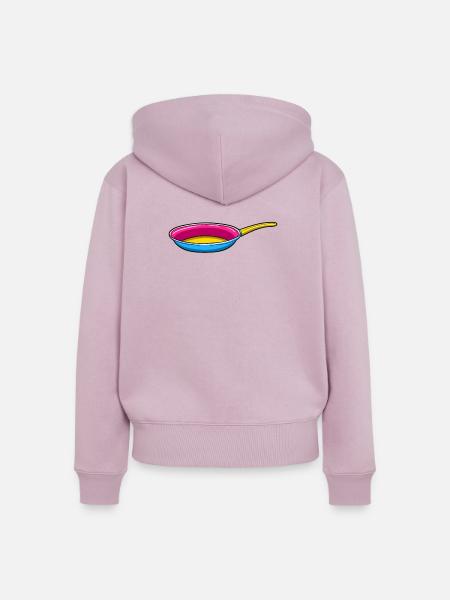 Pan Pansexual - Frauen Premium Bio Zip Hoodie - Altrosa