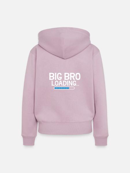 Brother Gifts - Frauen Premium Bio Zip Hoodie - Altrosa