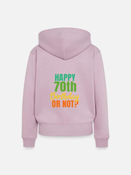 Grandma Gifts - Frauen Premium Bio Zip Hoodie - Altrosa