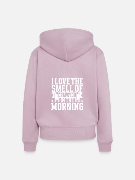 Crawfish Gifts - Frauen Premium Bio Zip Hoodie - Altrosa