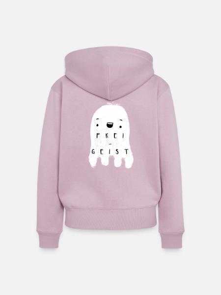 blockedTitle - Frauen Premium Bio Zip Hoodie - Altrosa