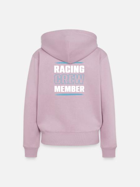 Racing Crew - Frauen Premium Bio Zip Hoodie - Altrosa