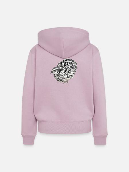 Wachtel Sparkel - Fee - Frauen Premium Bio Zip Hoodie - Altrosa