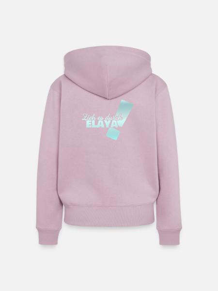 Durchhalten Elaya - Frauen Premium Bio Zip Hoodie - Altrosa