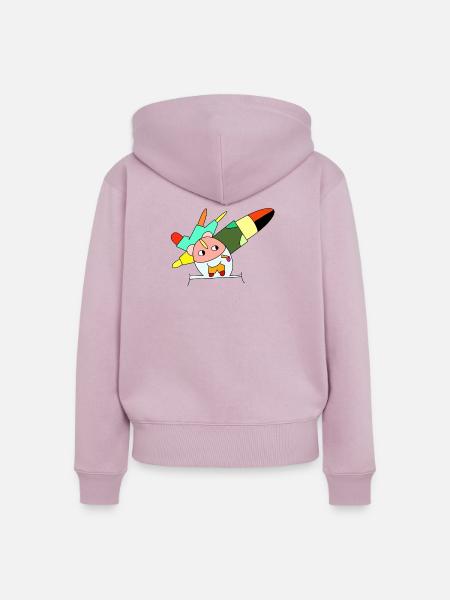 A Class Of Its Own - Frauen Premium Bio Zip Hoodie - Altrosa