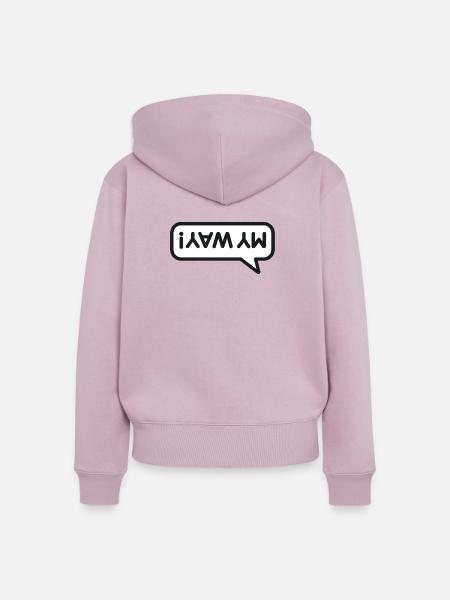 My Way! - Frauen Premium Bio Zip Hoodie - Altrosa
