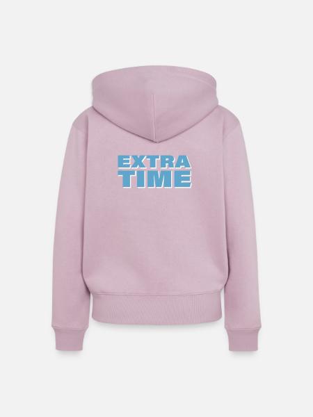 EXTRA TIME - Frauen Premium Bio Zip Hoodie - Altrosa