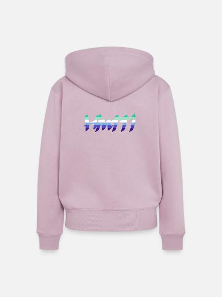 Schwuler Mann - Frauen Premium Bio Zip Hoodie - Altrosa