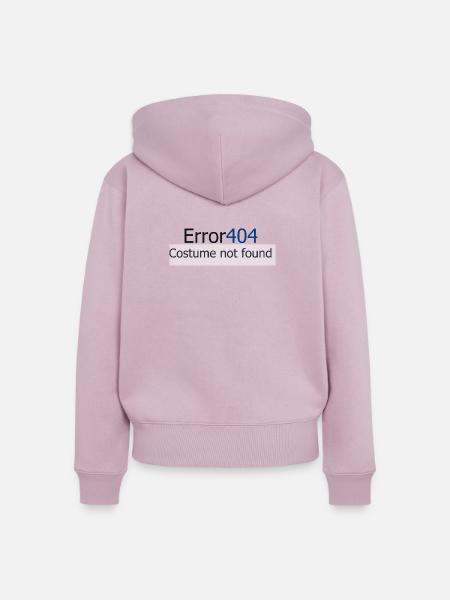 Fehler 404 - Frauen Premium Bio Zip Hoodie - Altrosa