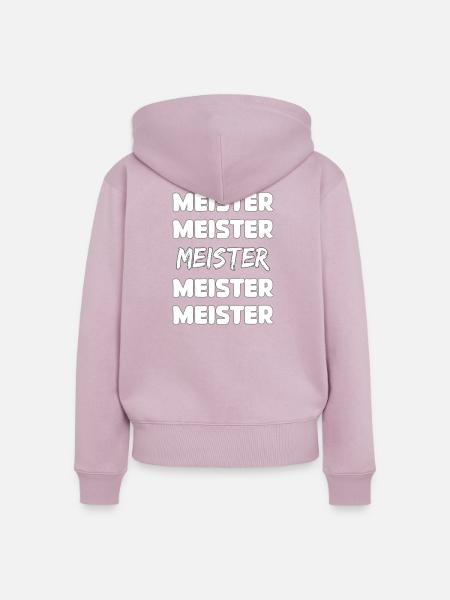 Beruf Meister - Frauen Premium Bio Zip Hoodie - Altrosa