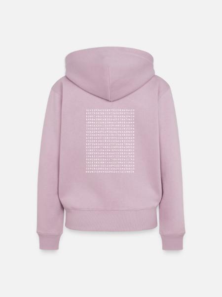 Pi - Frauen Premium Bio Zip Hoodie - Altrosa