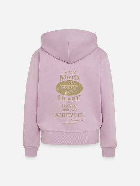 My Mind. Gold - Frauen Premium Bio Zip Hoodie - Altrosa