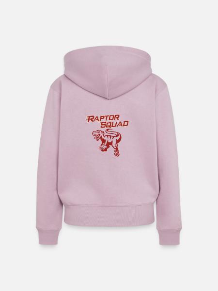 Raptor-Trupp - Frauen Premium Bio Zip Hoodie - Altrosa