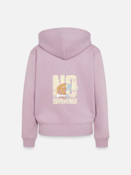 Vegan Lifestyle - Frauen Premium Bio Zip Hoodie - Altrosa