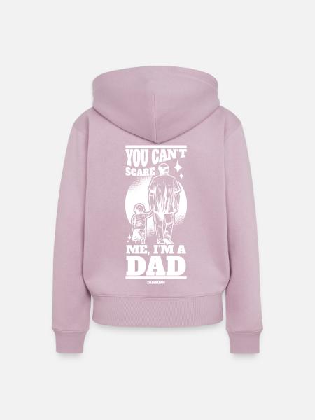 Vater - Frauen Premium Bio Zip Hoodie - Altrosa