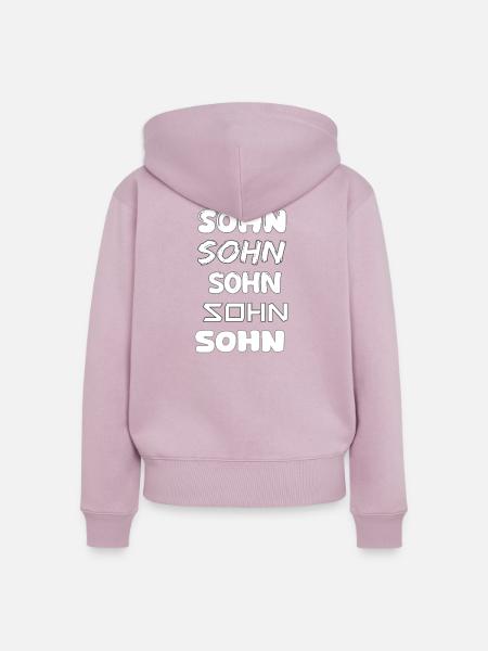 Beruf Sohn - Frauen Premium Bio Zip Hoodie - Altrosa