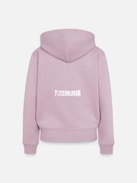 Berufung als Fliesenleger - Frauen Premium Bio Zip Hoodie - Altrosa