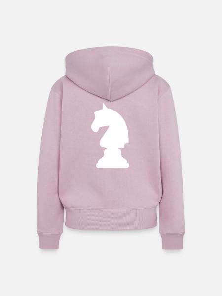 Springer - Frauen Premium Bio Zip Hoodie - Altrosa