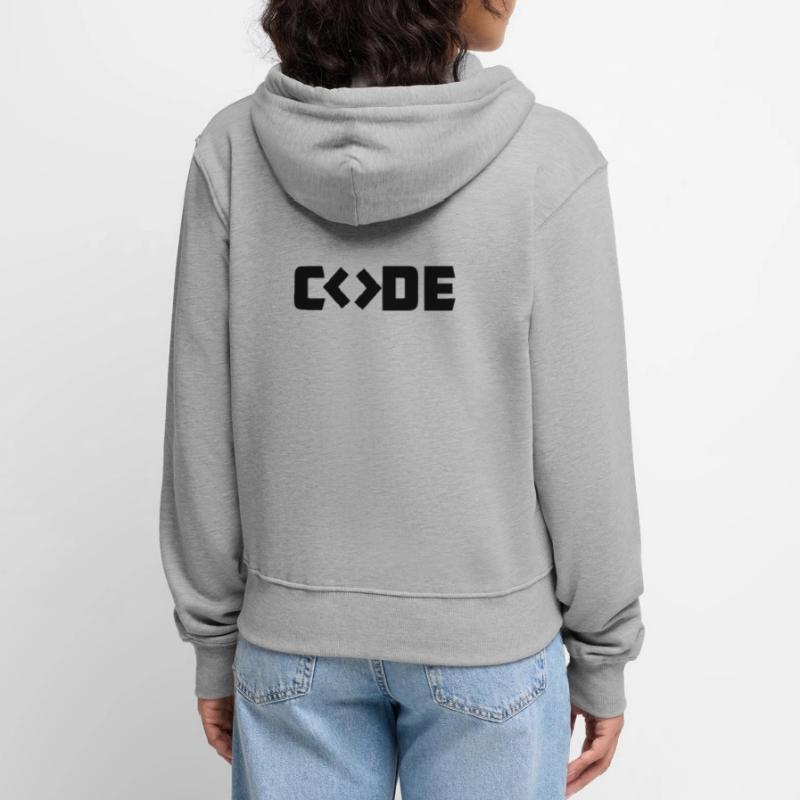 Programmer Code Women's Premium Organic Zip Hoodie