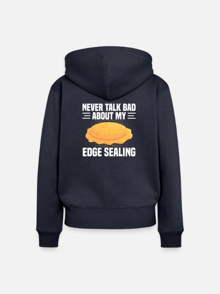 Ravioli 4 - Frauen Premium Bio Zip Hoodie - Navy