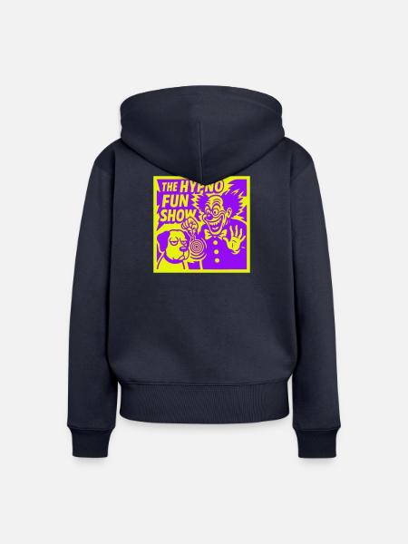 Hypno Fun Show - Frauen Premium Bio Zip Hoodie - Navy