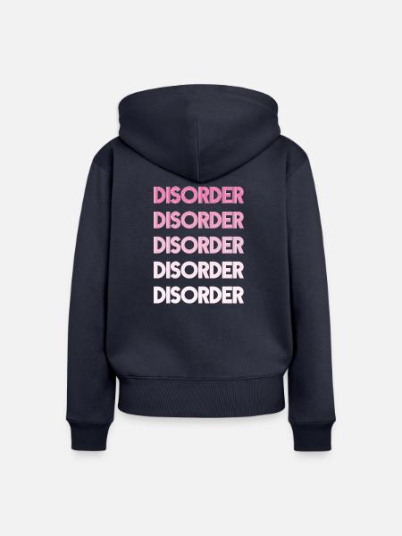 disorder - Frauen Premium Bio Zip Hoodie - Navy