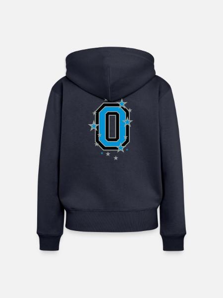 Nummer Eins 1 - Frauen Premium Bio Zip Hoodie - Navy