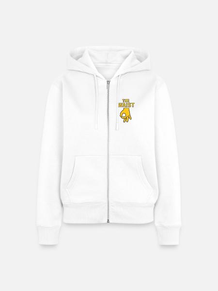 Das Kreisspiel - Frauen Premium Bio Zip Hoodie - Weiß